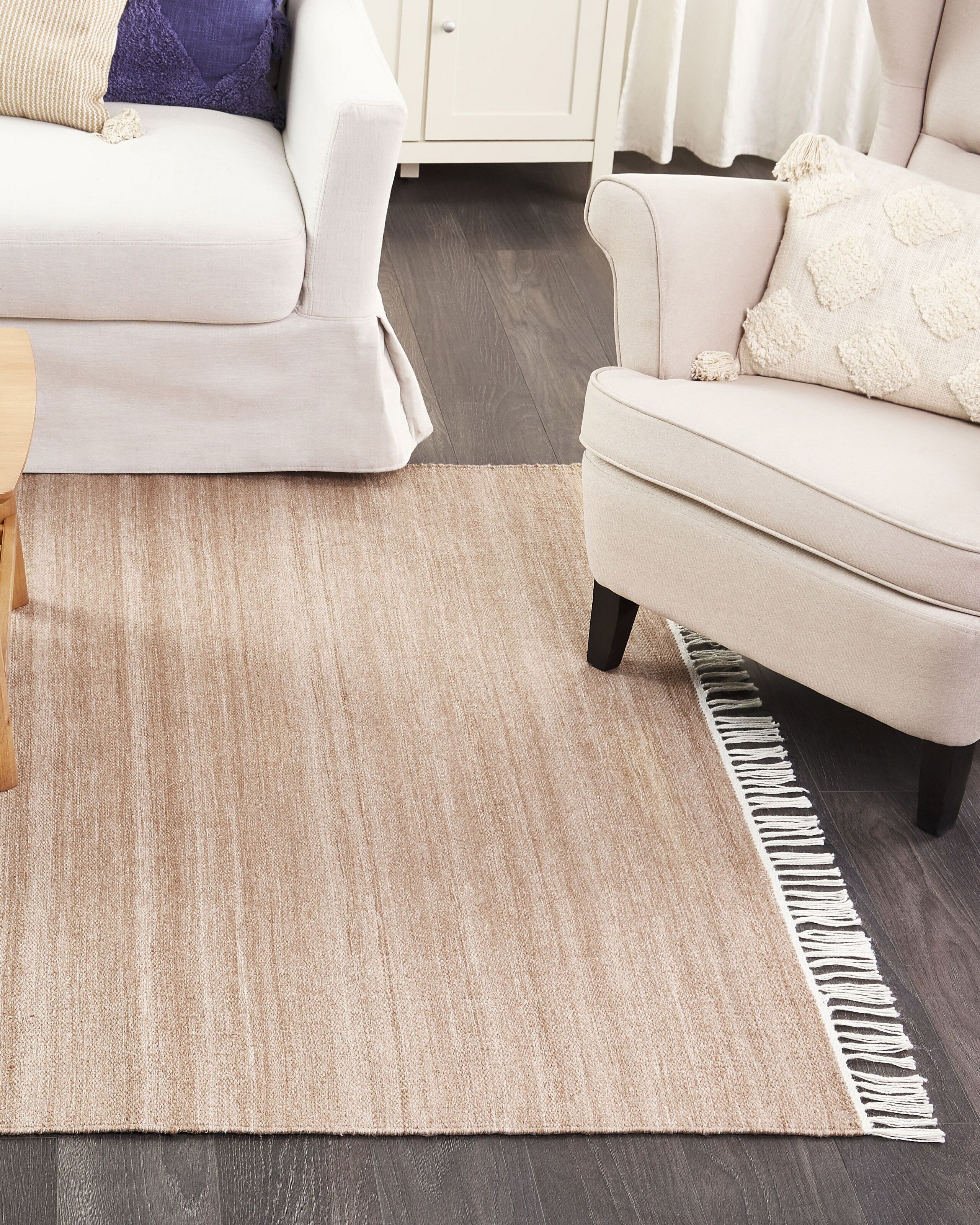 Gulvtæppe MALHIA Beige 160 x 230 cm