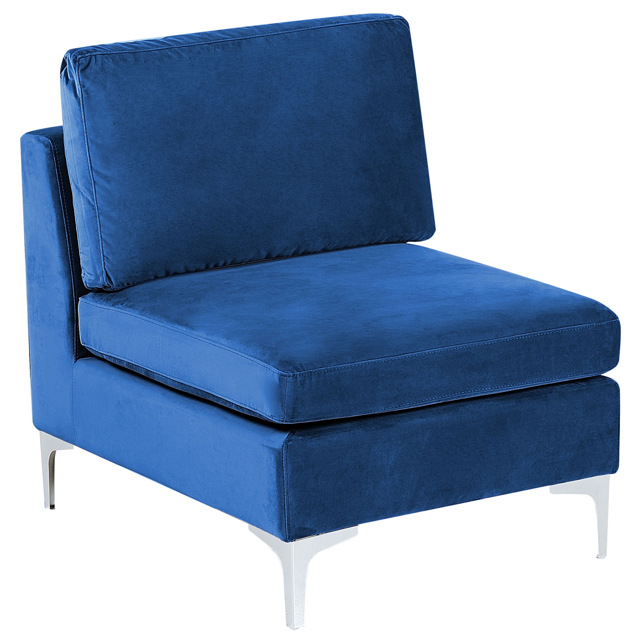Stol Modul EVJA Velour Navy Blå