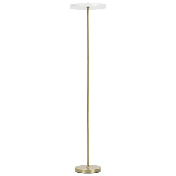 LED-gulvlampe EVENLODE Med dæmpning Metal Hvid