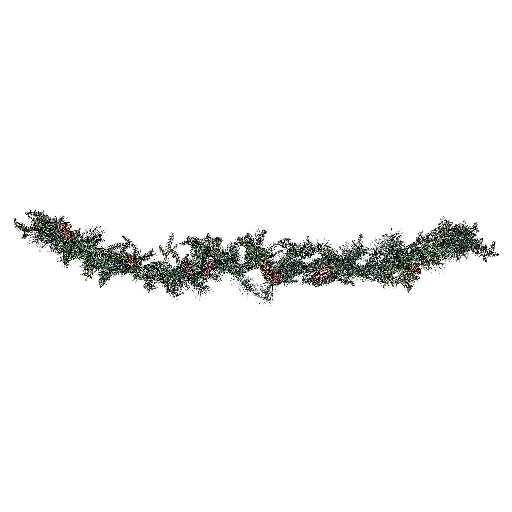 Juleguirlande LED KAMERUN 180 cm Grøn