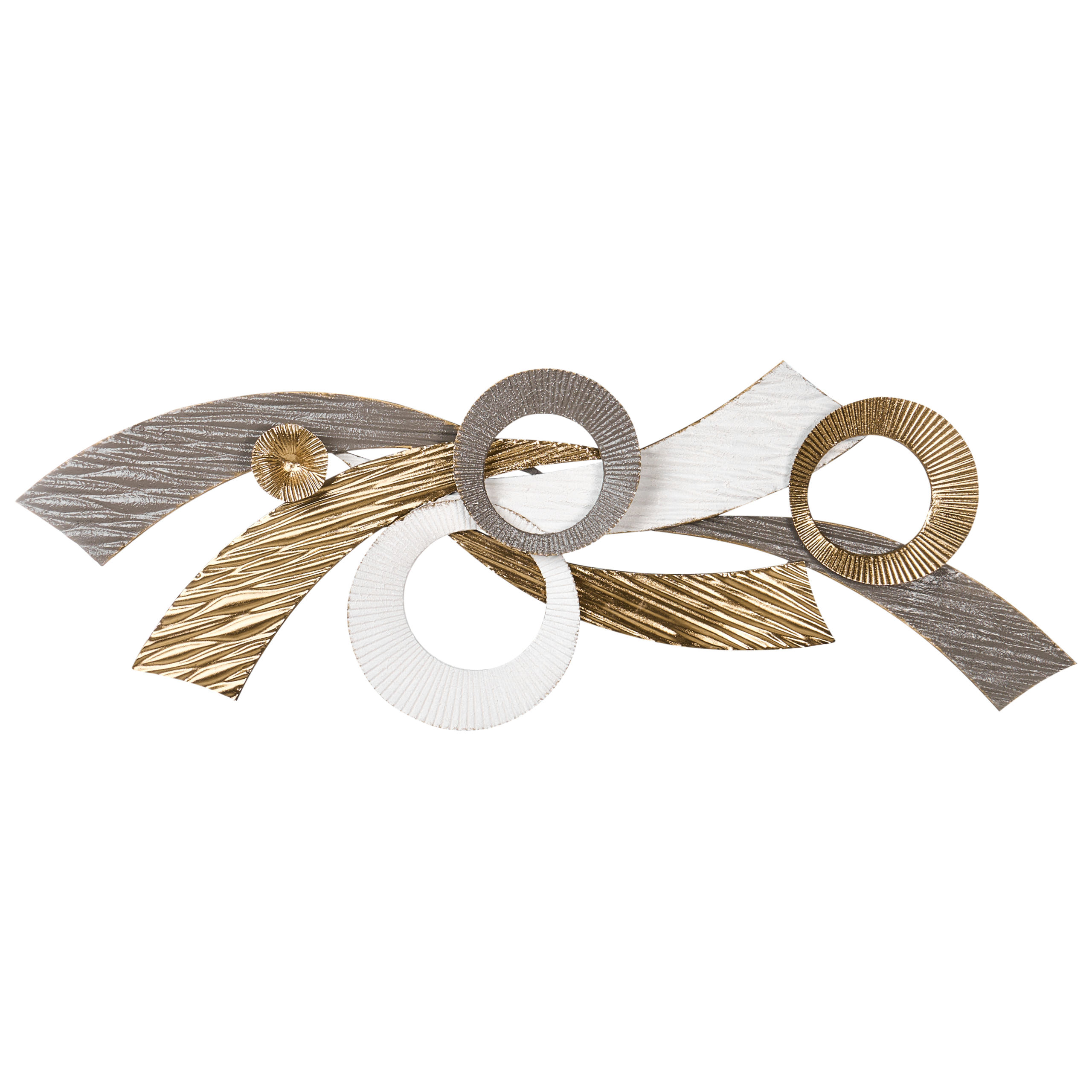 Vægdekoration TIMAHOE 31 cm Metal Guld
