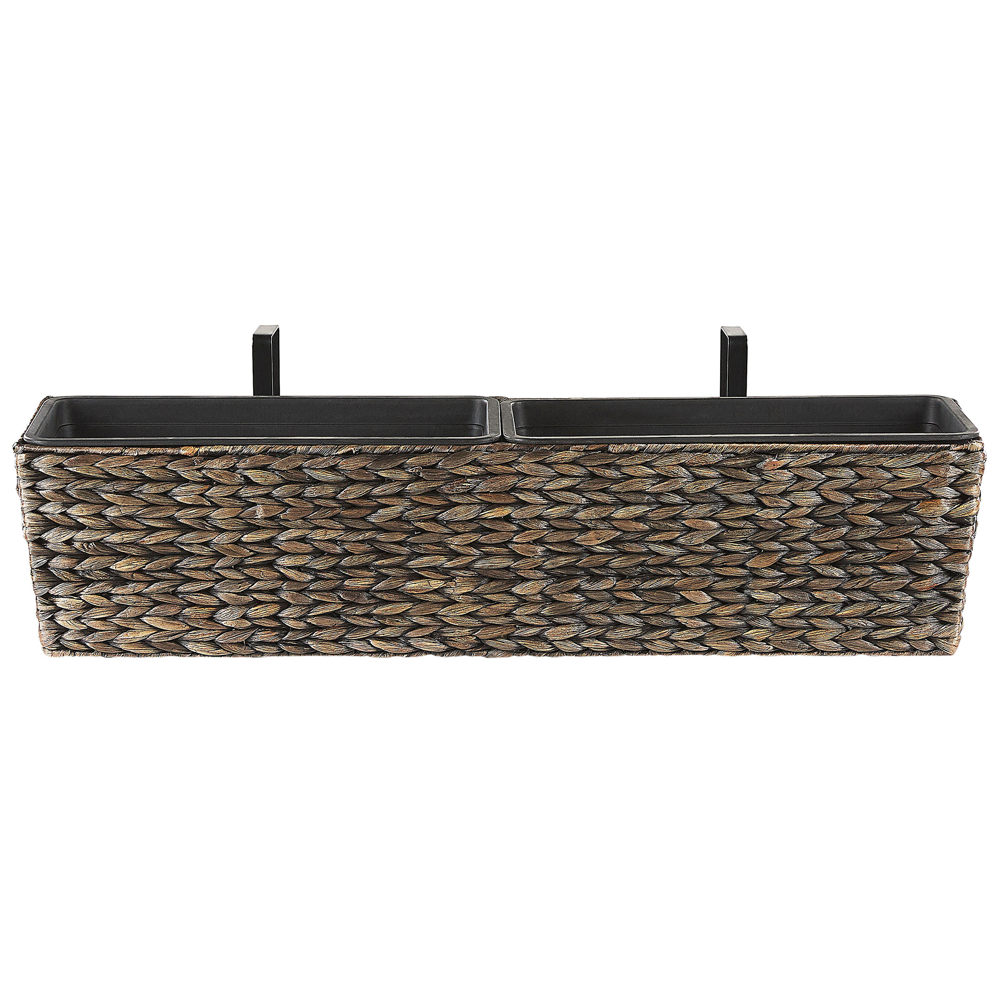 Urtepotte KAWALA 80 cm Brun
