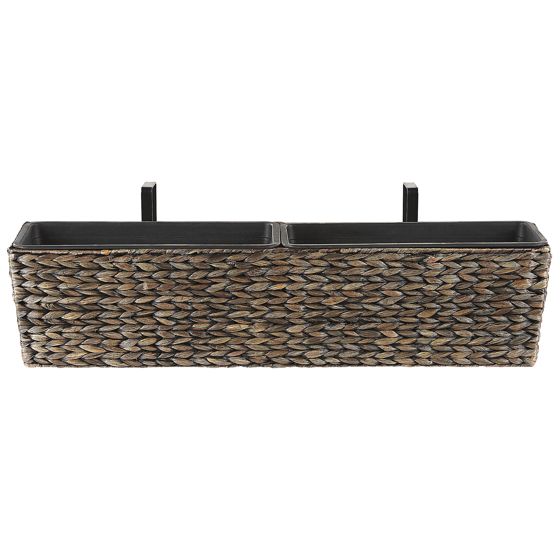Urtepotte KAWALA 80 cm Brun