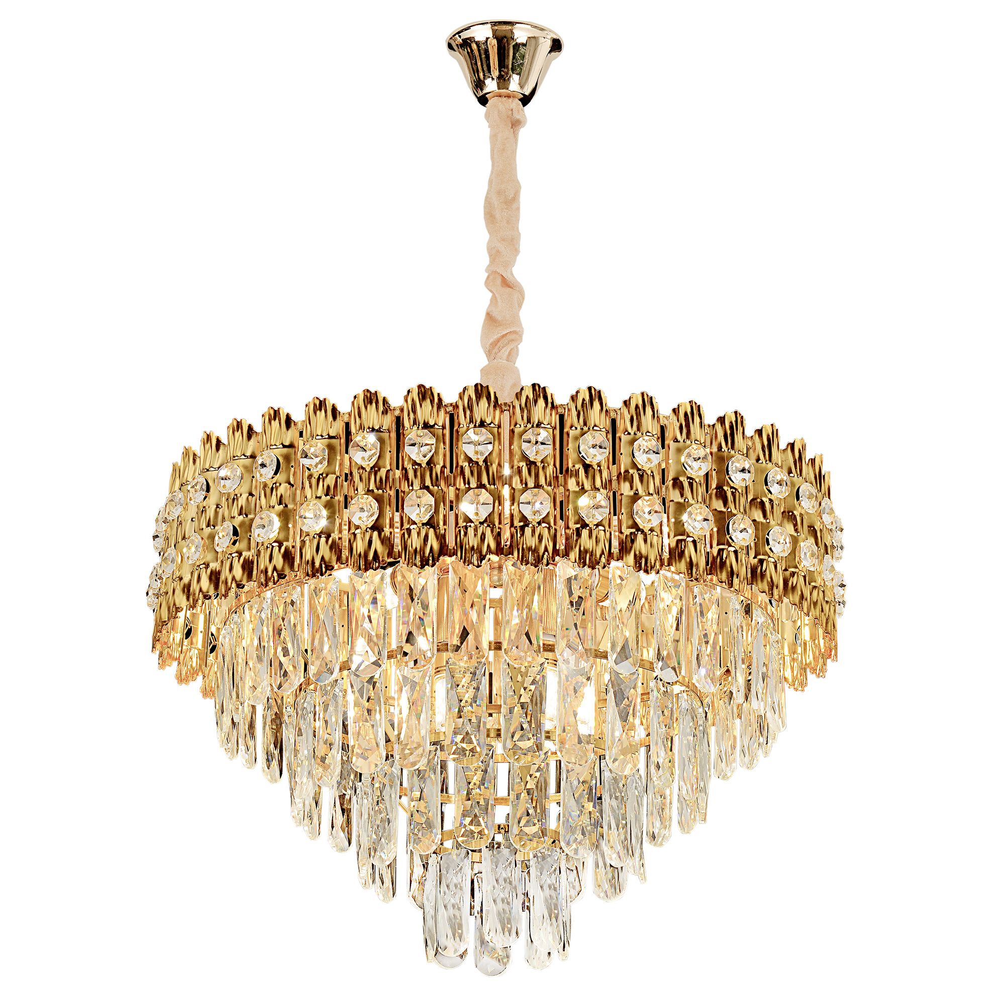 TOOLIGHT hængende loftlampe G058-CP 60CM Guld 82x56,5x37cm