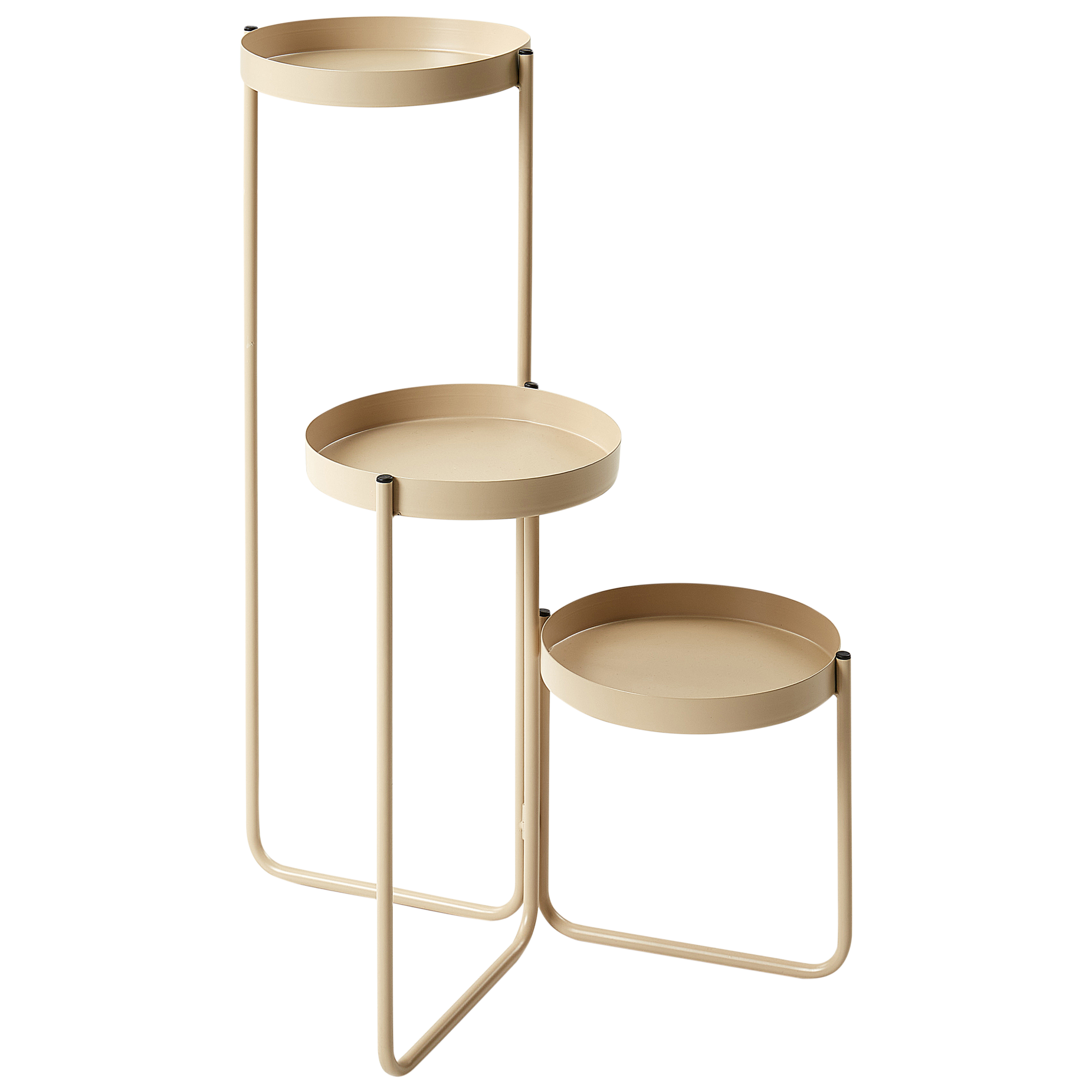 Plantestativ FRAGARIA 42 cm Metal Beige