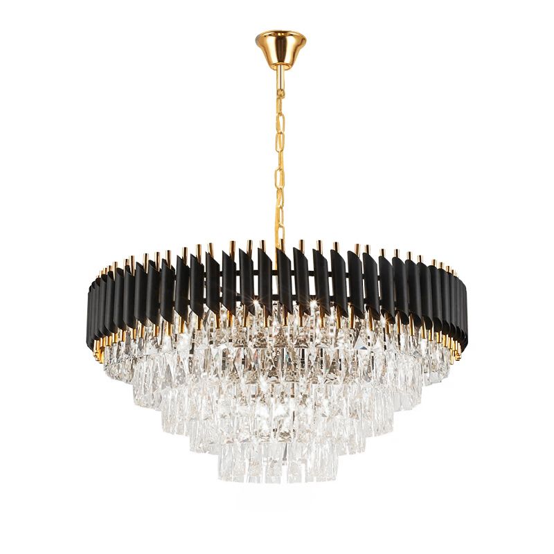 TOOLIGHT hængende loftlampe APP1058-CP Guld 44x55x44cm