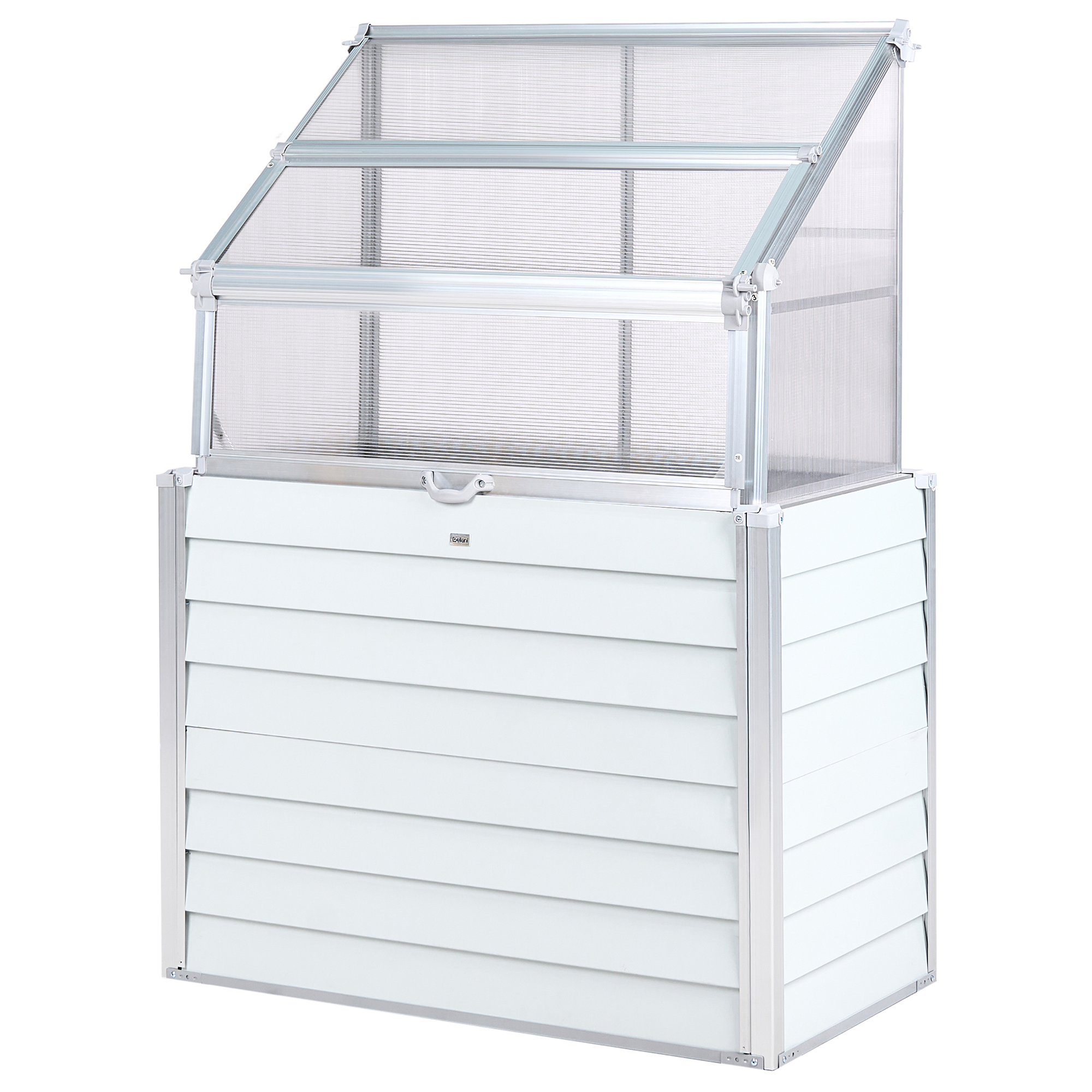 Altan-drivhus NOVOLI 120 cm 62 cm Cremehvid
