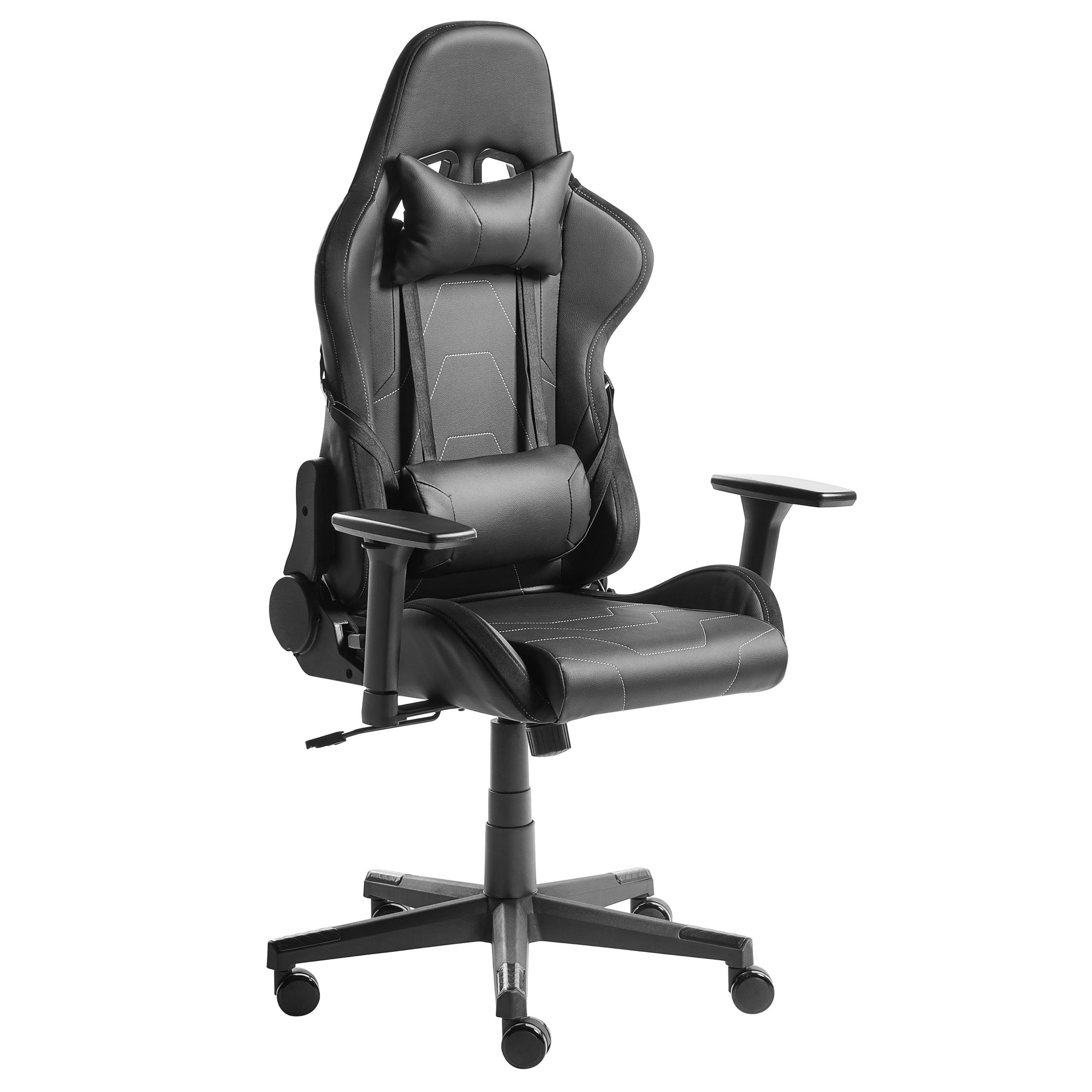 Gamingstol VOLTIXA Kunstlæder Sort