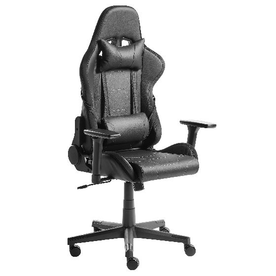 Gamingstol VOLTIXA Kunstlæder Sort