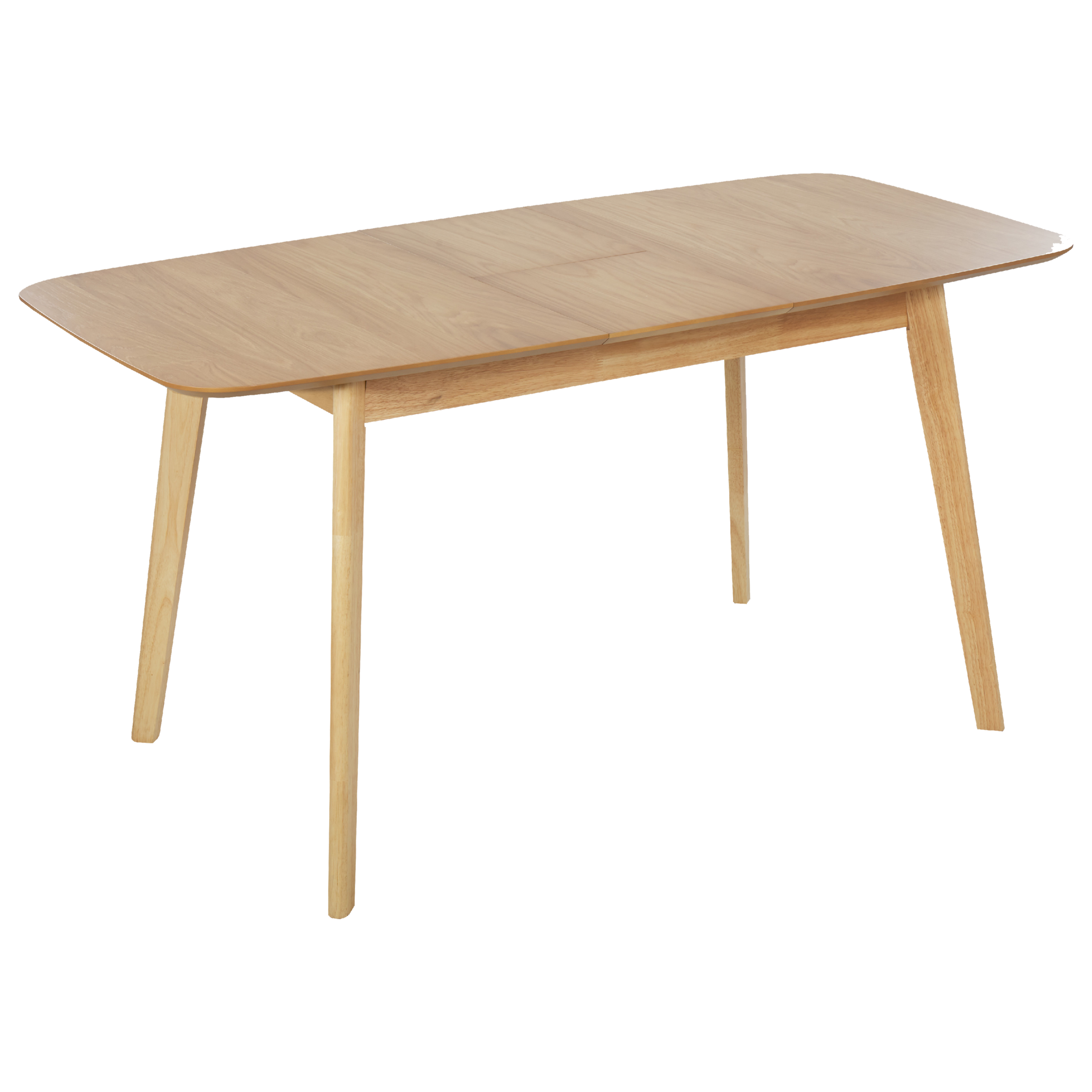 Spisebord med udtræk MADOX Lys eg 120/150 cm 75 cm