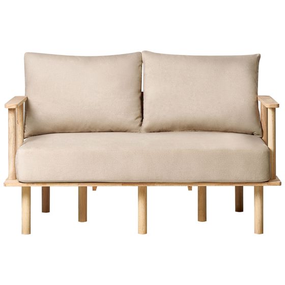 Sofa 2 personers ASKER Beige
