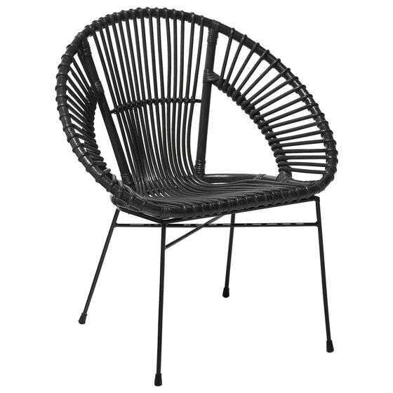 Spisebordsstol SARITA Rattan Sort