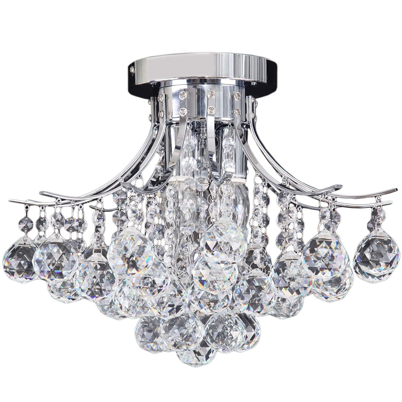 TOOLIGHT loftlampe APP784-3C Grå 40x40x40cm