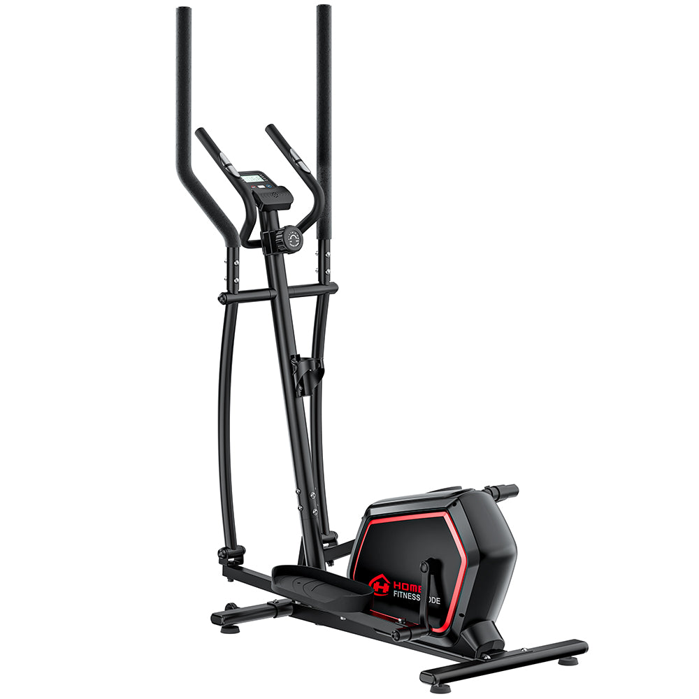 Elliptisk motionscykel 16 modstandsniveauer 3 kg svinghjul til helkropstræning