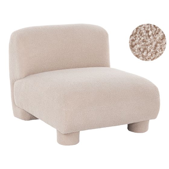 Stol Modul MJALBI Boucle Beige