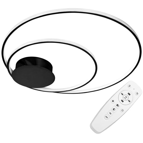 TOOLIGHT loftlampe APP802-C 60CM LED Sort 60x60x60cm