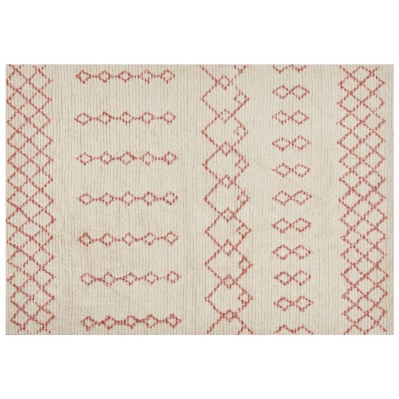 Gulvtæppe BUXAR Beige 160 x 230 cm Bomuld