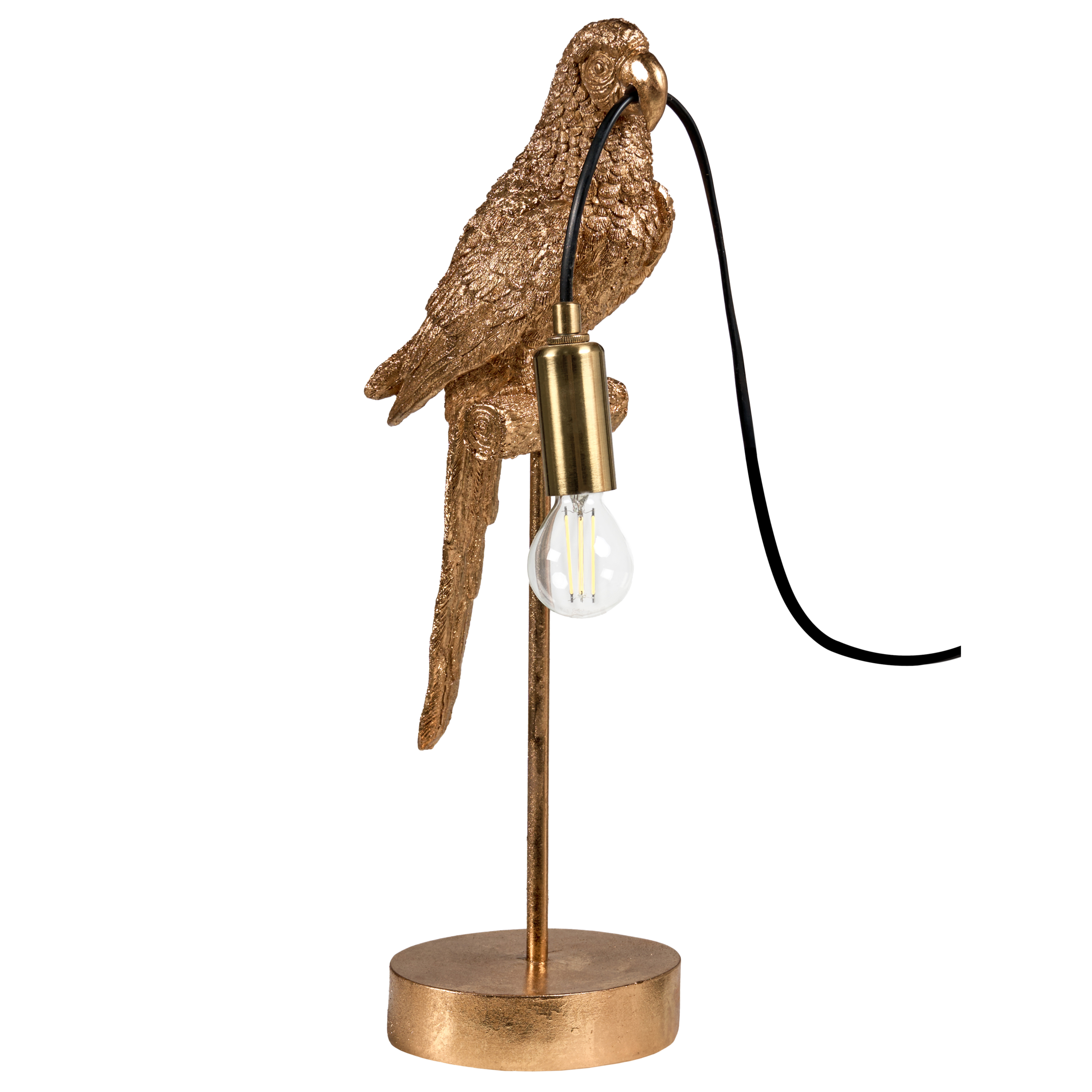 Bordlampe Papegøje SINATRA Guld