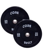 Core Sæt af 2 Bumper plates 5-25 kg