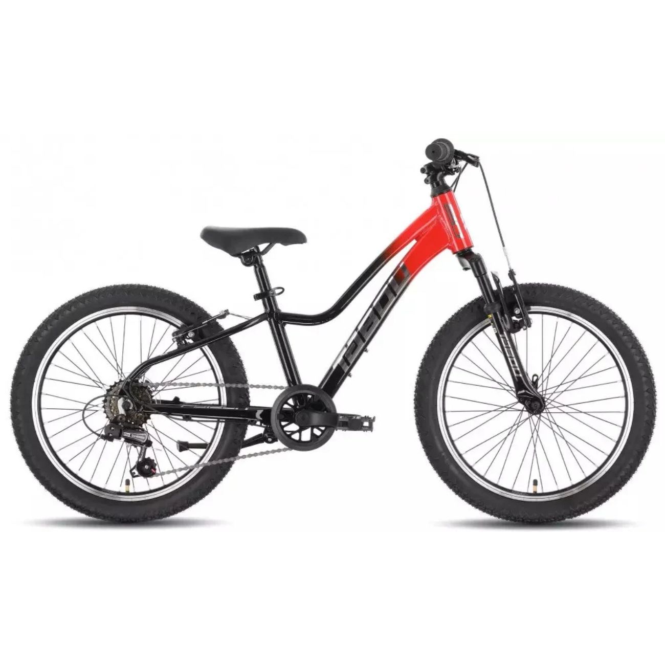 Tabou Poison 20 børnecykel, rød/sort