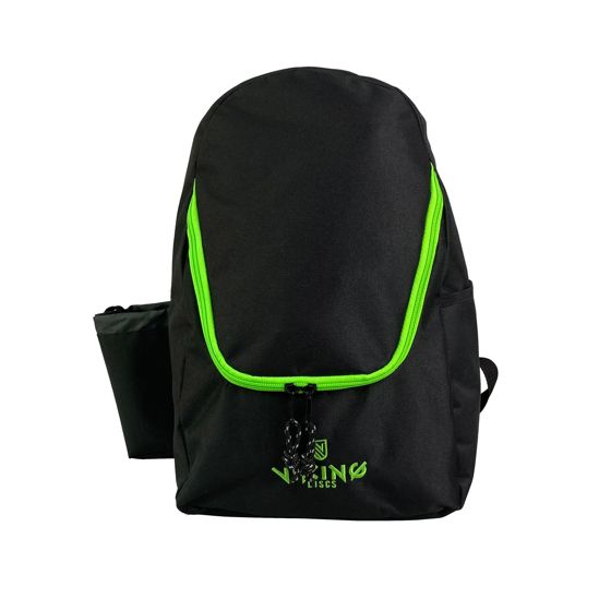Viking Discs Rucksack Light Disc golf rygsæk, Sort/Lime