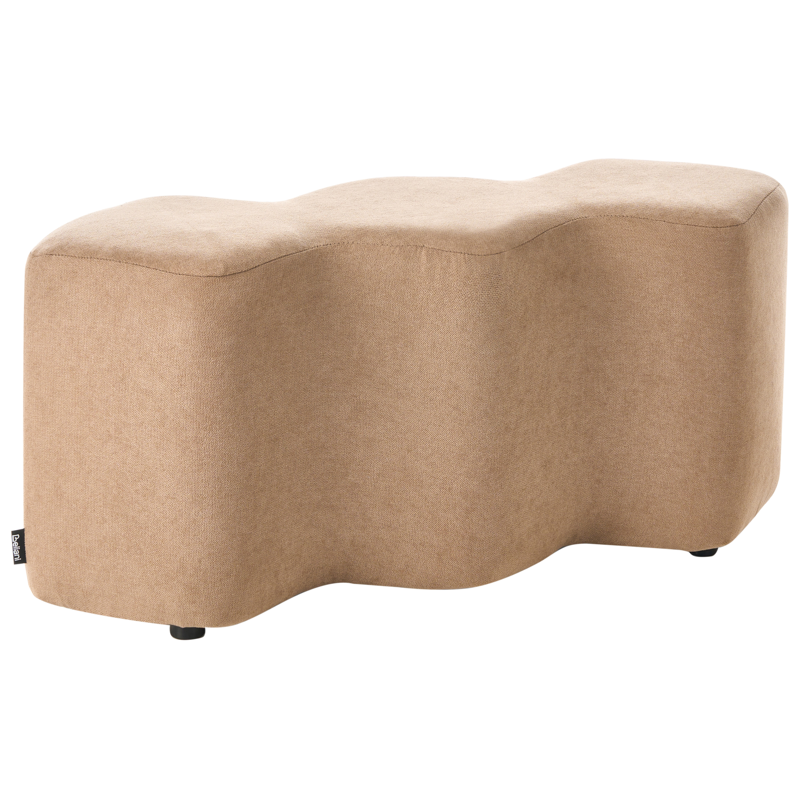 Polstret bænk LITTLETON Beige