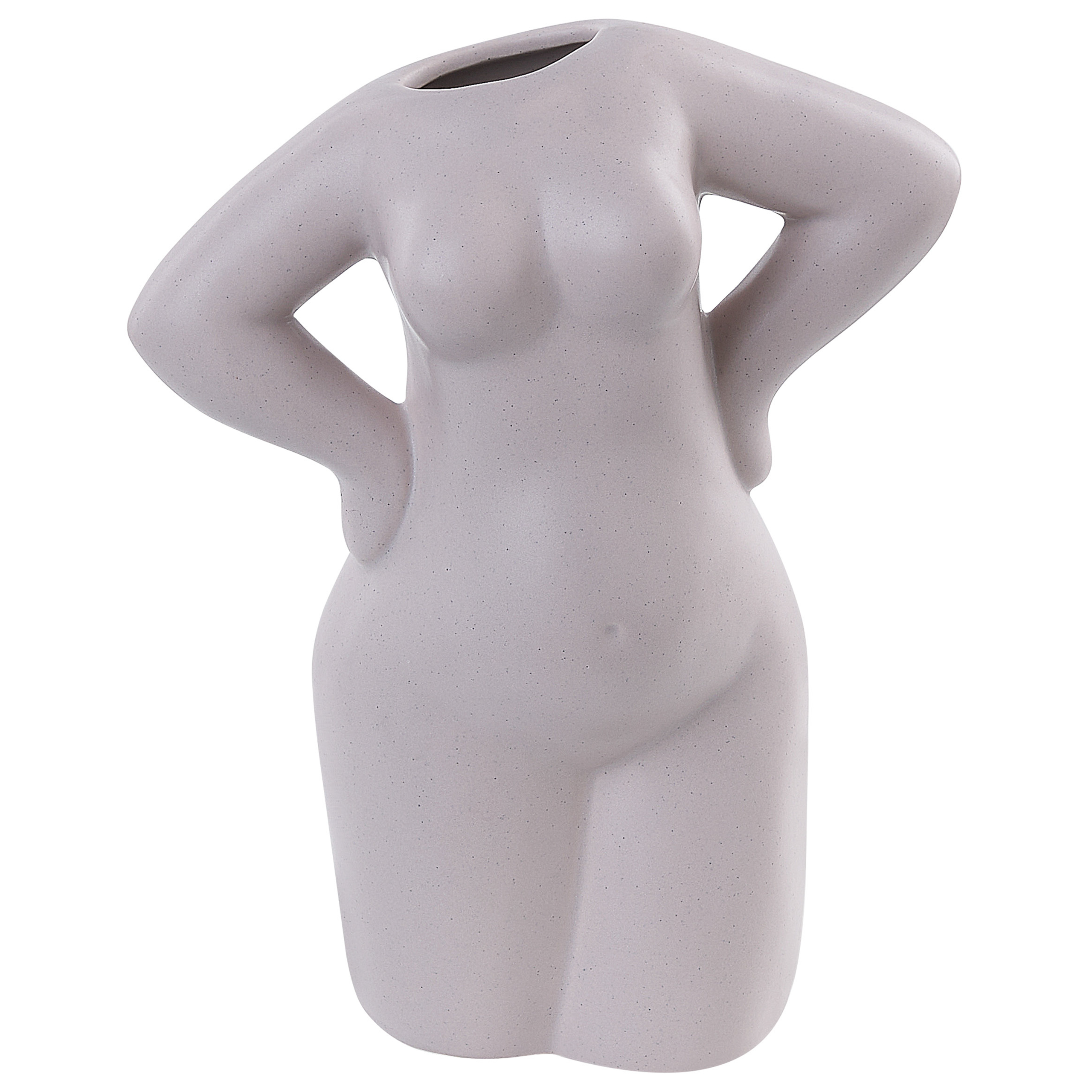 Blomstervase KILKIS 24 cm Keramik Beige