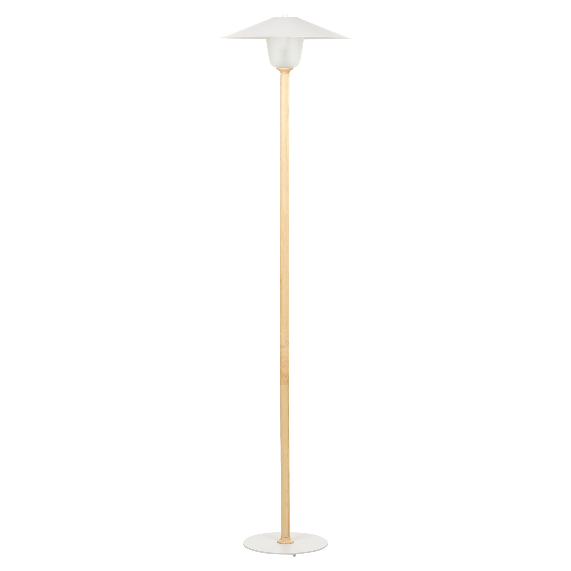 Gulvlampe MOPPY Egetræ Hvid