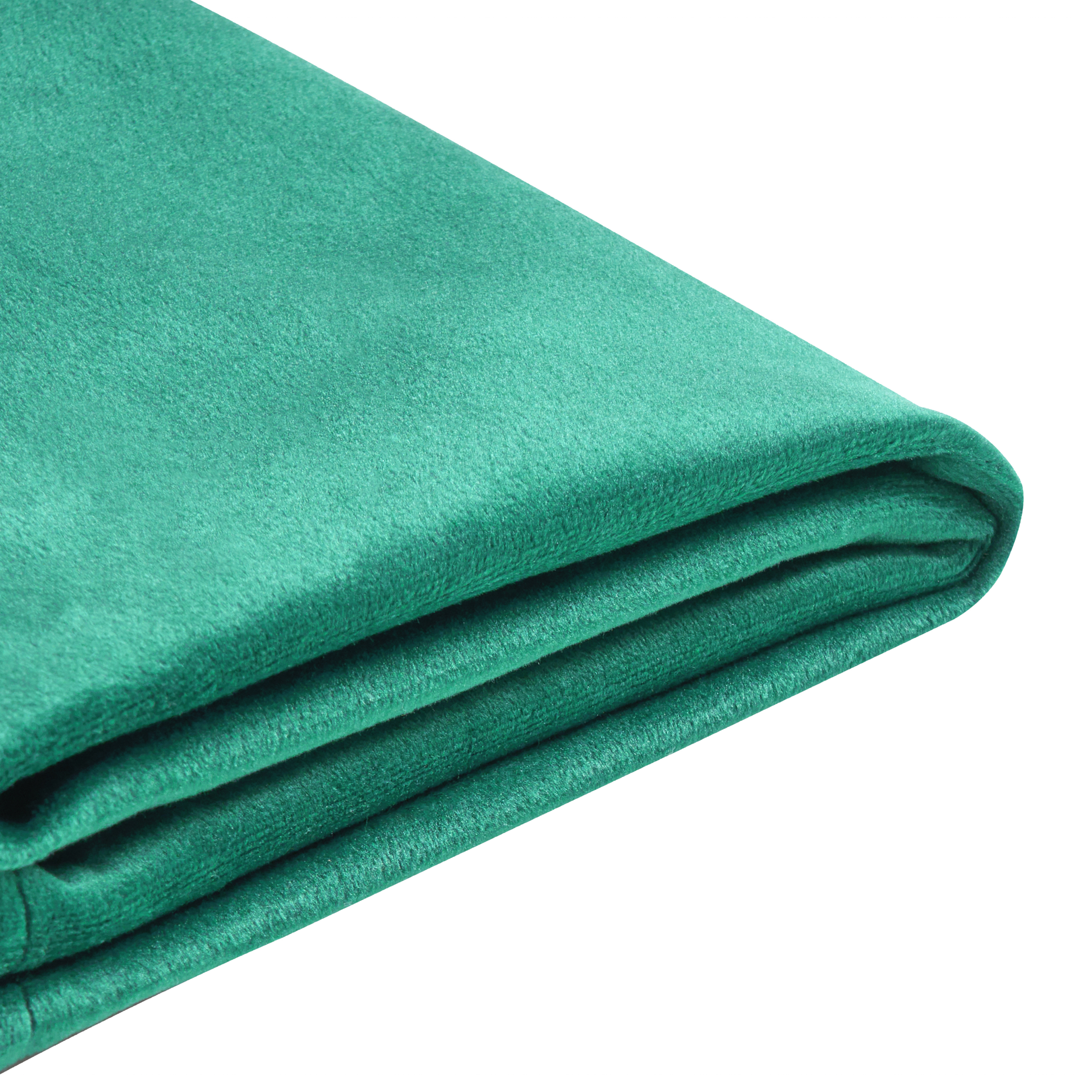 Sengekappe Velour FITOU 140 x 200 cm Mørkegrøn