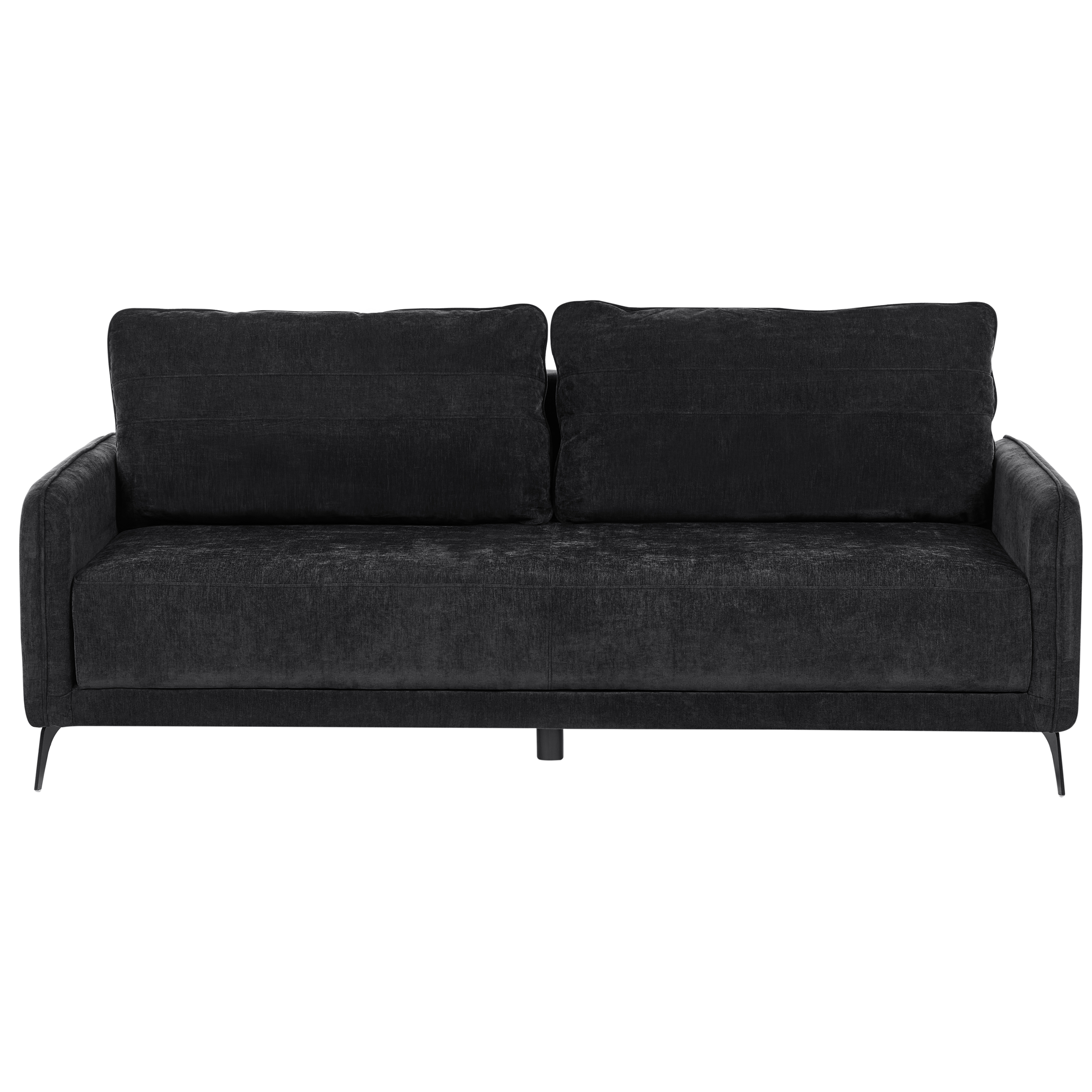 Sovesofa 3 personers HEMING Chenille Sort