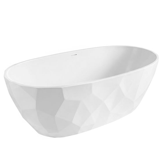 REA hjørnebadekar Celia 170, Hvid, 168,5x82,5x60cm