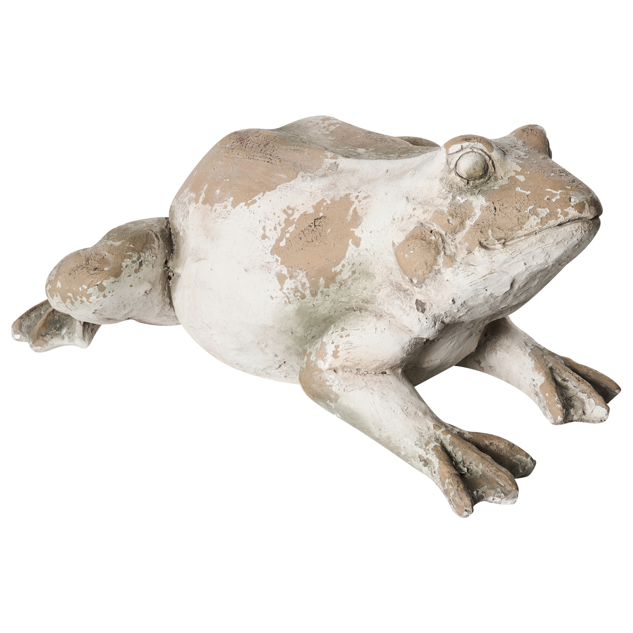 Havestatue CARAPELLE Frø Beige