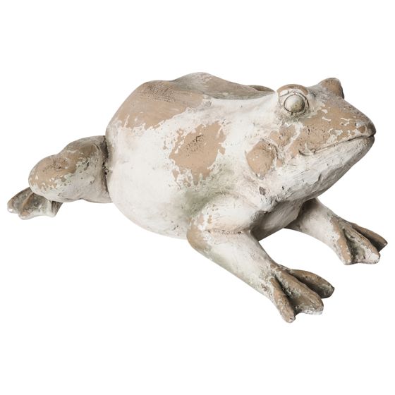 Havestatue CARAPELLE Frø Beige