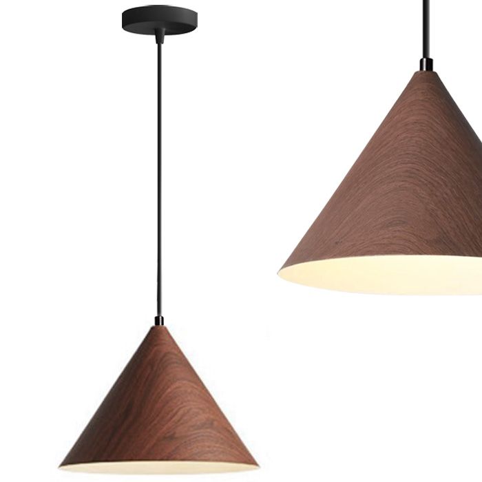TOOLIGHT hængende loftlampe APP1443-1CP Brun 20,5x20,5x15cm