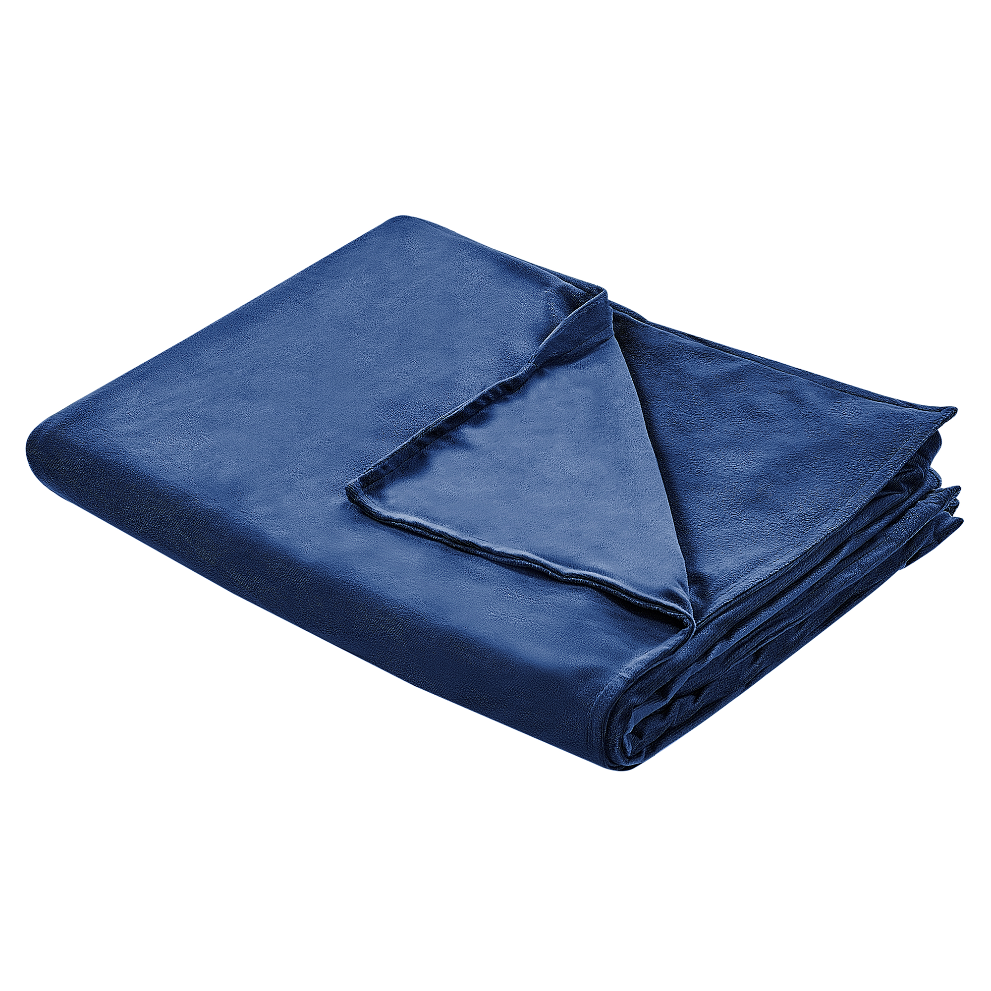 Tyngdetæppe betræk 1000 g RHEA 135 x 200 cm Navy Blå