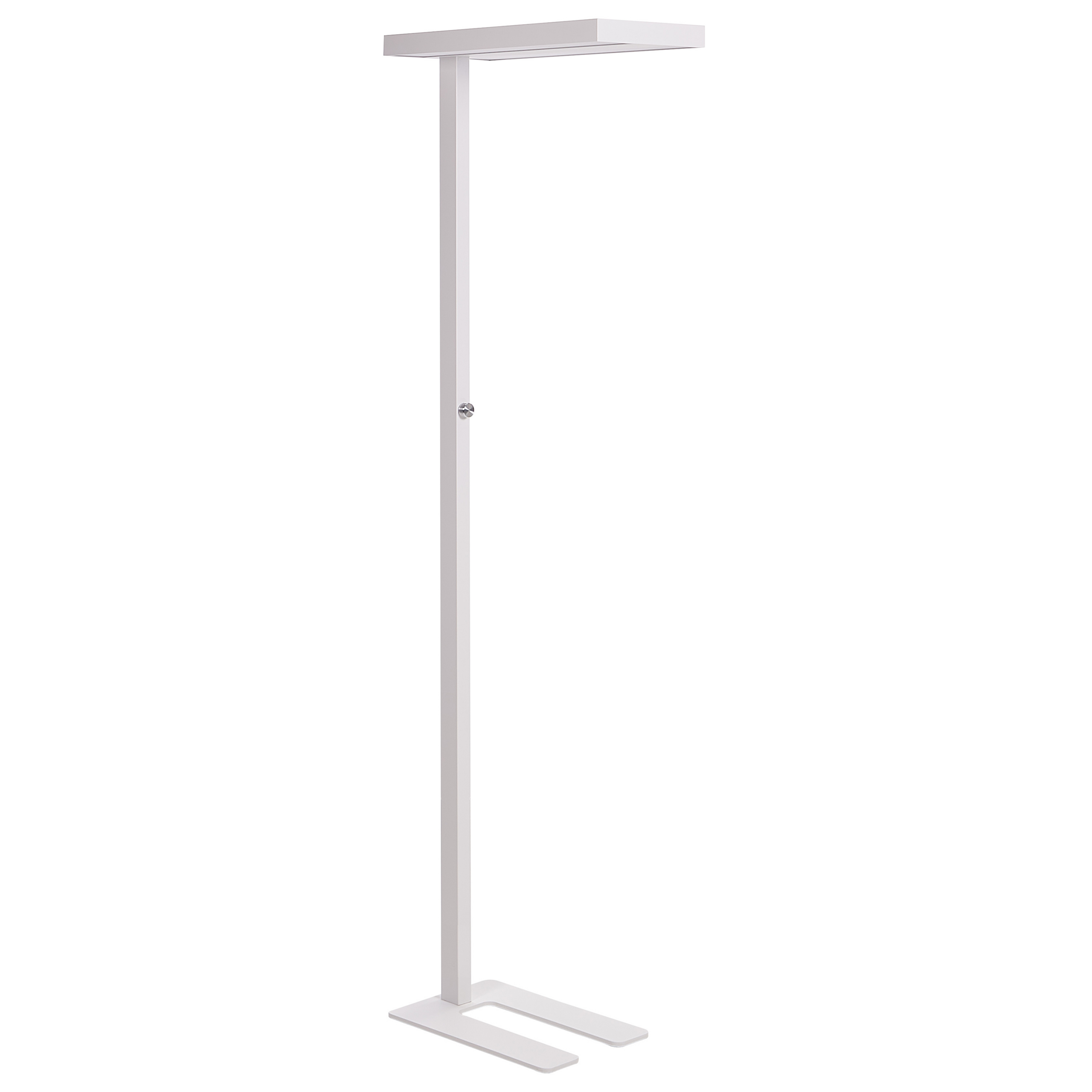 LED-gulvlampe TAURUS Med dæmpning Metal Hvid