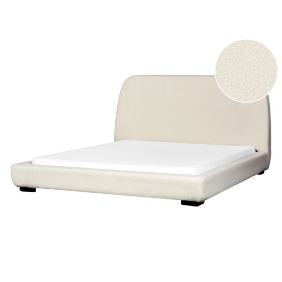 Vandseng Boucle ROISEL 160 x 200 cm Lys Beige