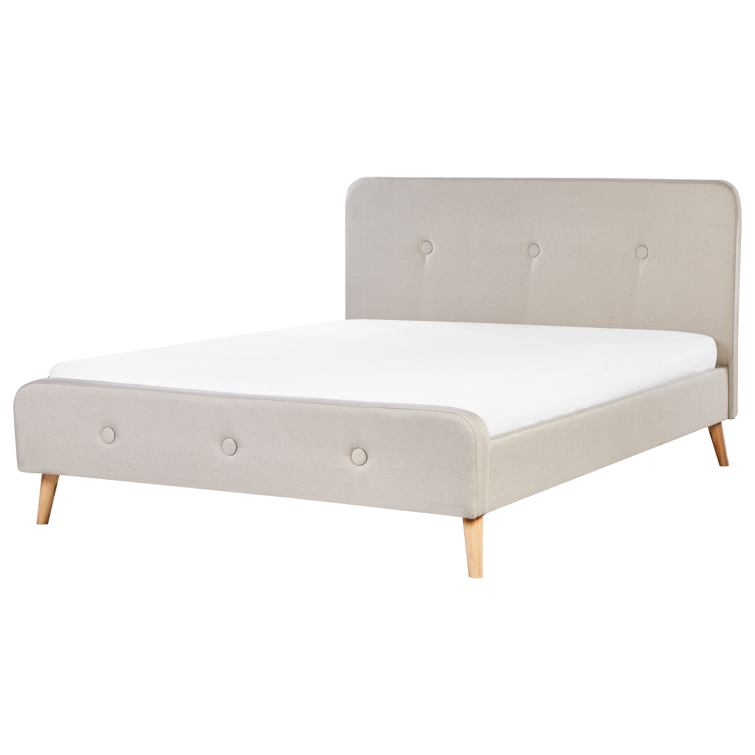 Seng RENNES 160 x 200 cm Lys Beige