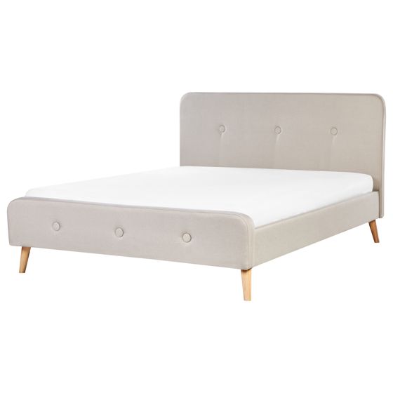 Seng RENNES 160 x 200 cm Lys Beige