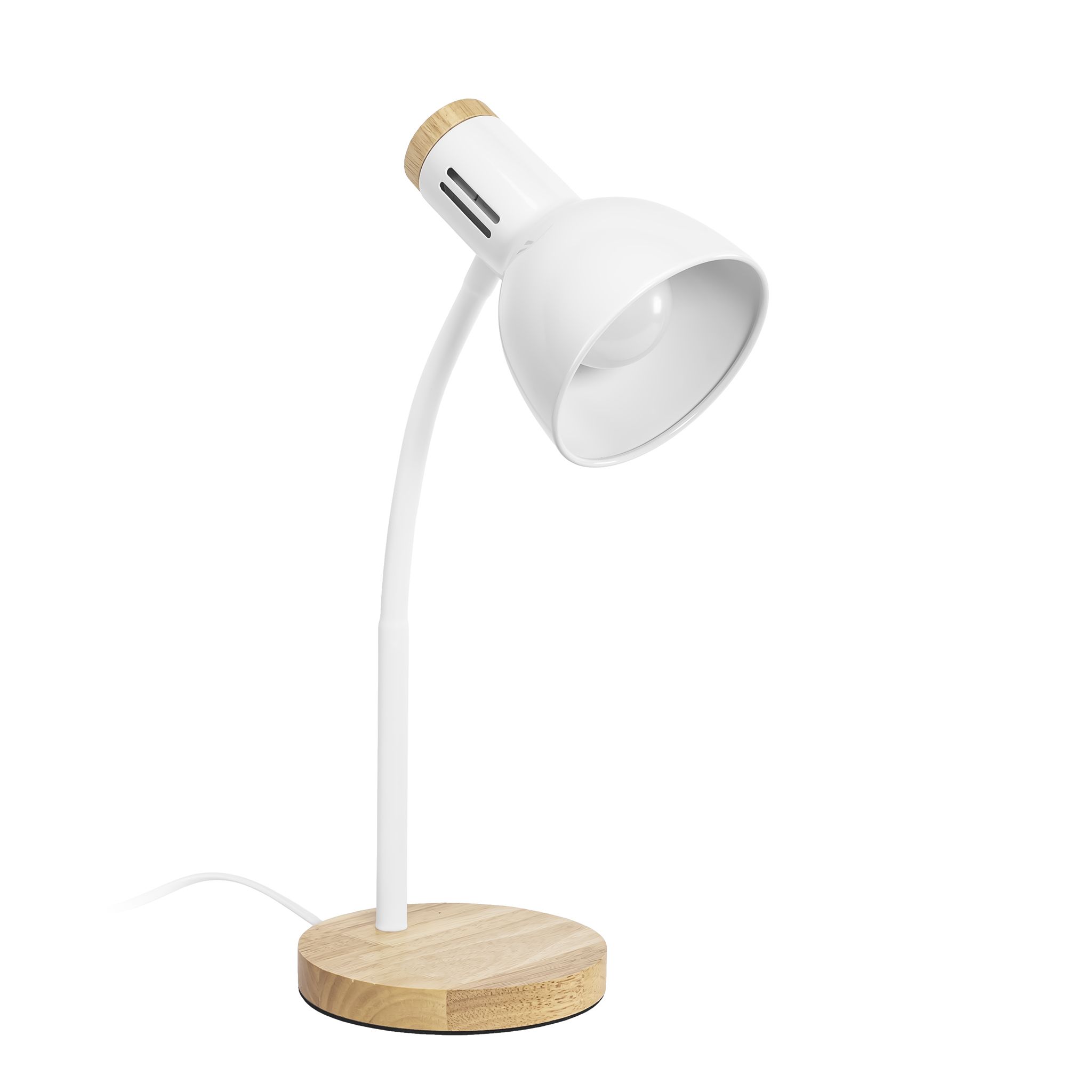 TOOLIGHT skrivebordslampe JNH046-1T WHITE hvid, 16,8x15x45,3cm