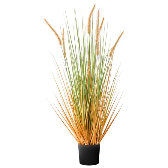 Kunstig plante BRISTLEGRASS 90 cm Grøn