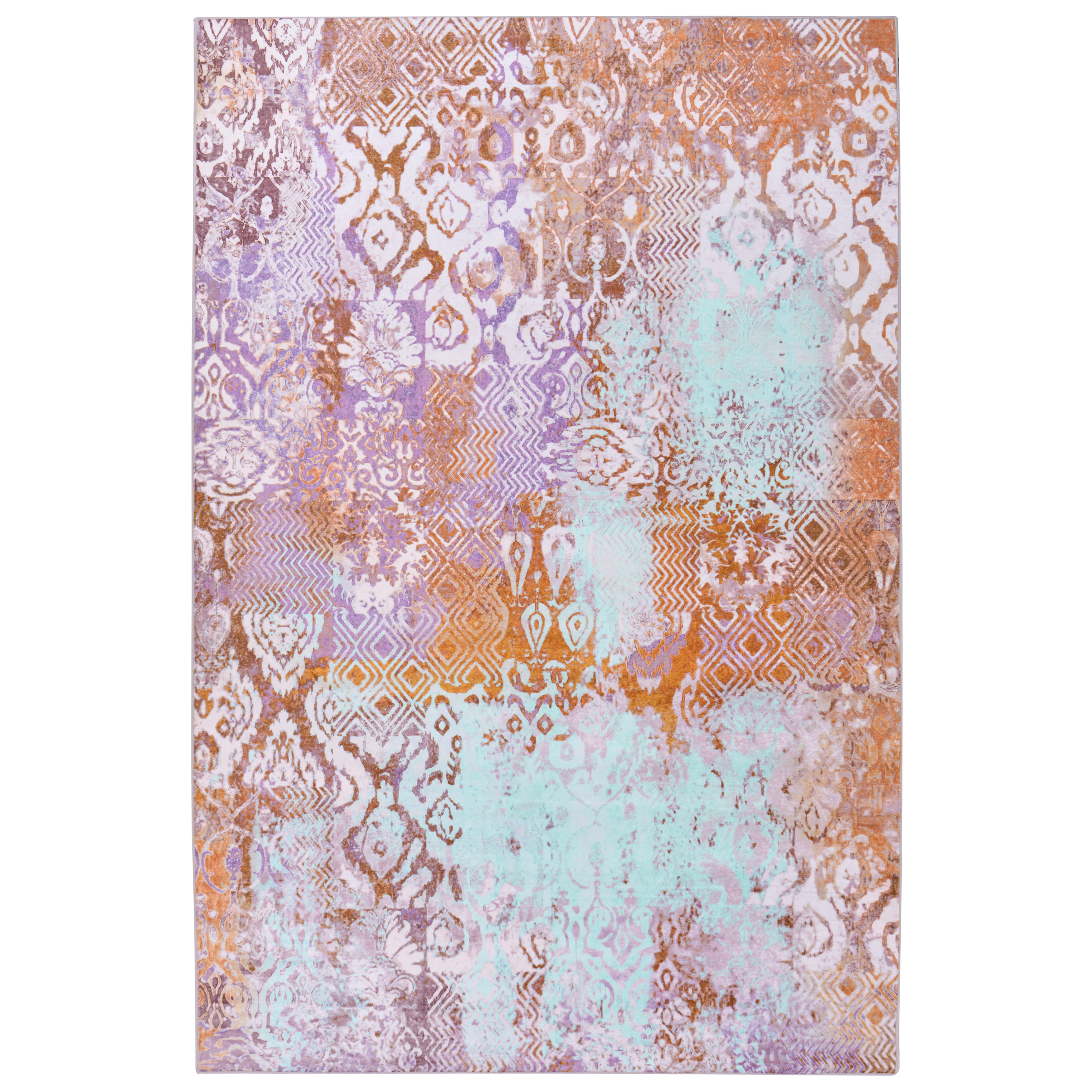 Gulvtæppe ZENVIRA Multifarvet 200 x 300 cm