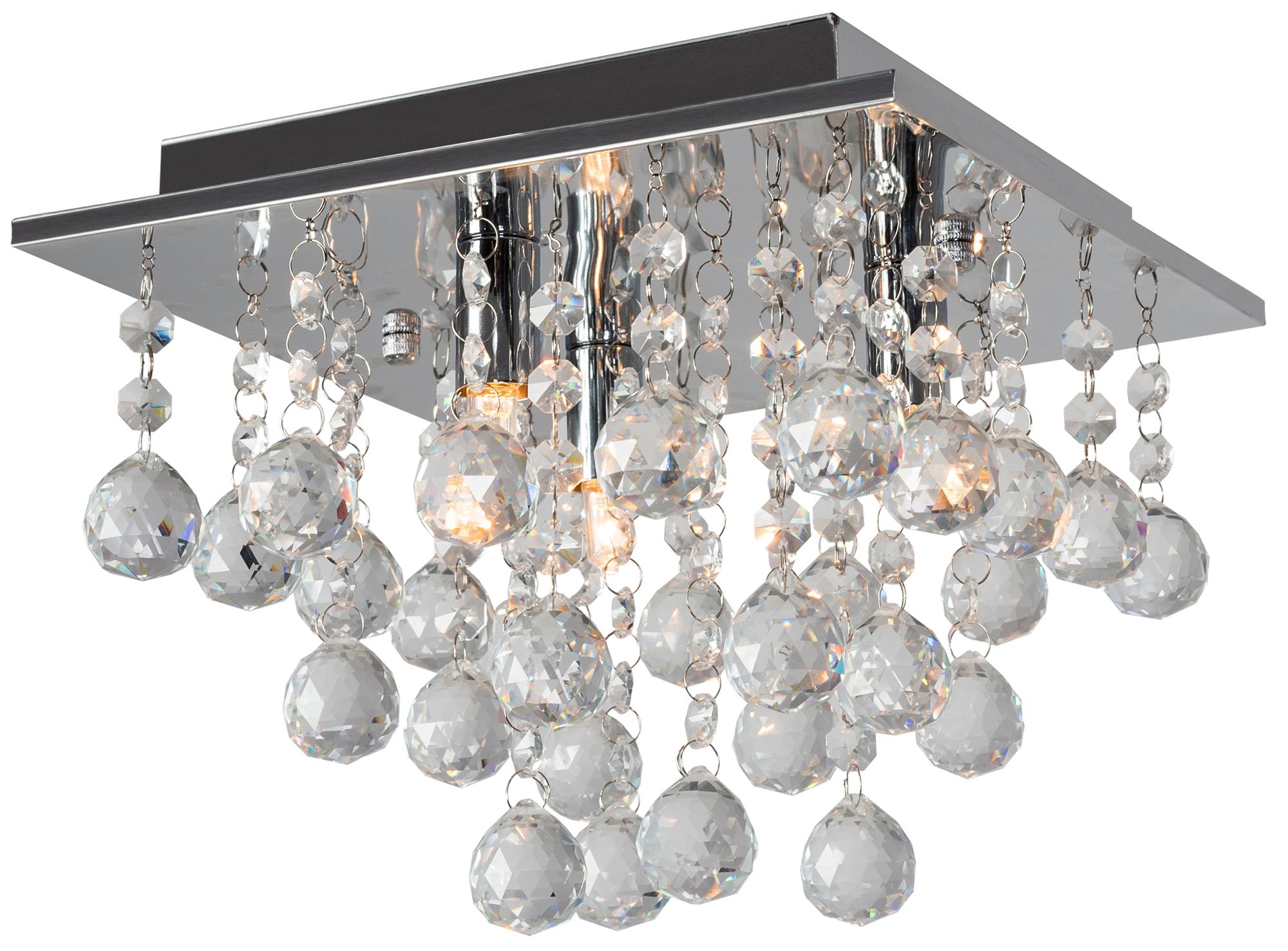 TOOLIGHT loftlampe APP404-C CRYSTAL Grå 25x25x19,8cm