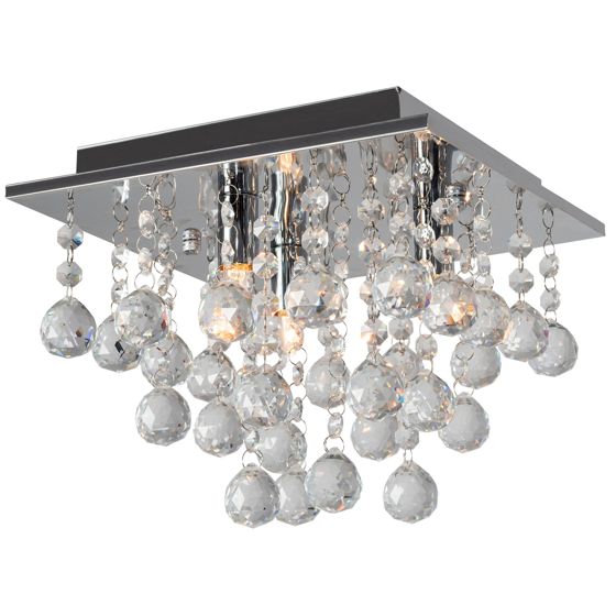 TOOLIGHT loftlampe APP404-C CRYSTAL Grå 25x25x19,8cm