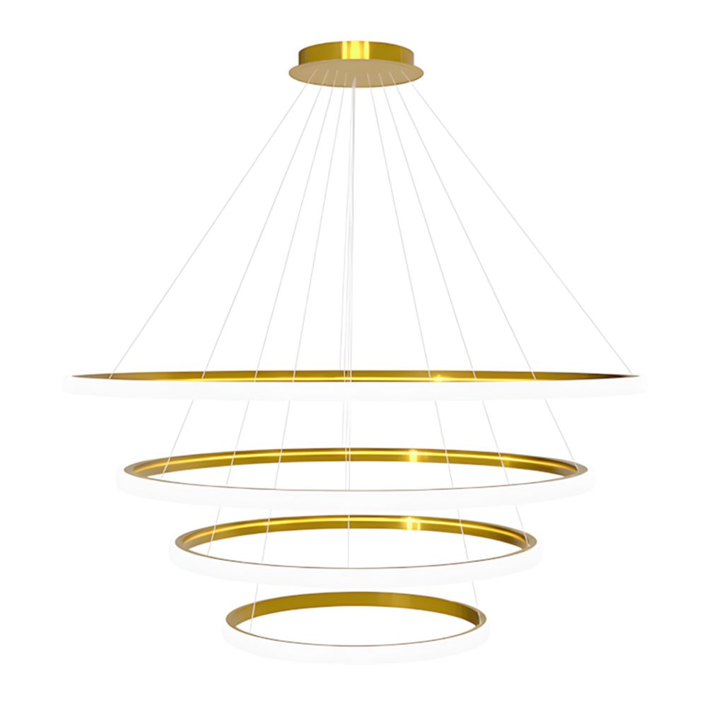 Toolight Pendellampe LHJ009-CP4 GOLD LED Guld 100x100xcm