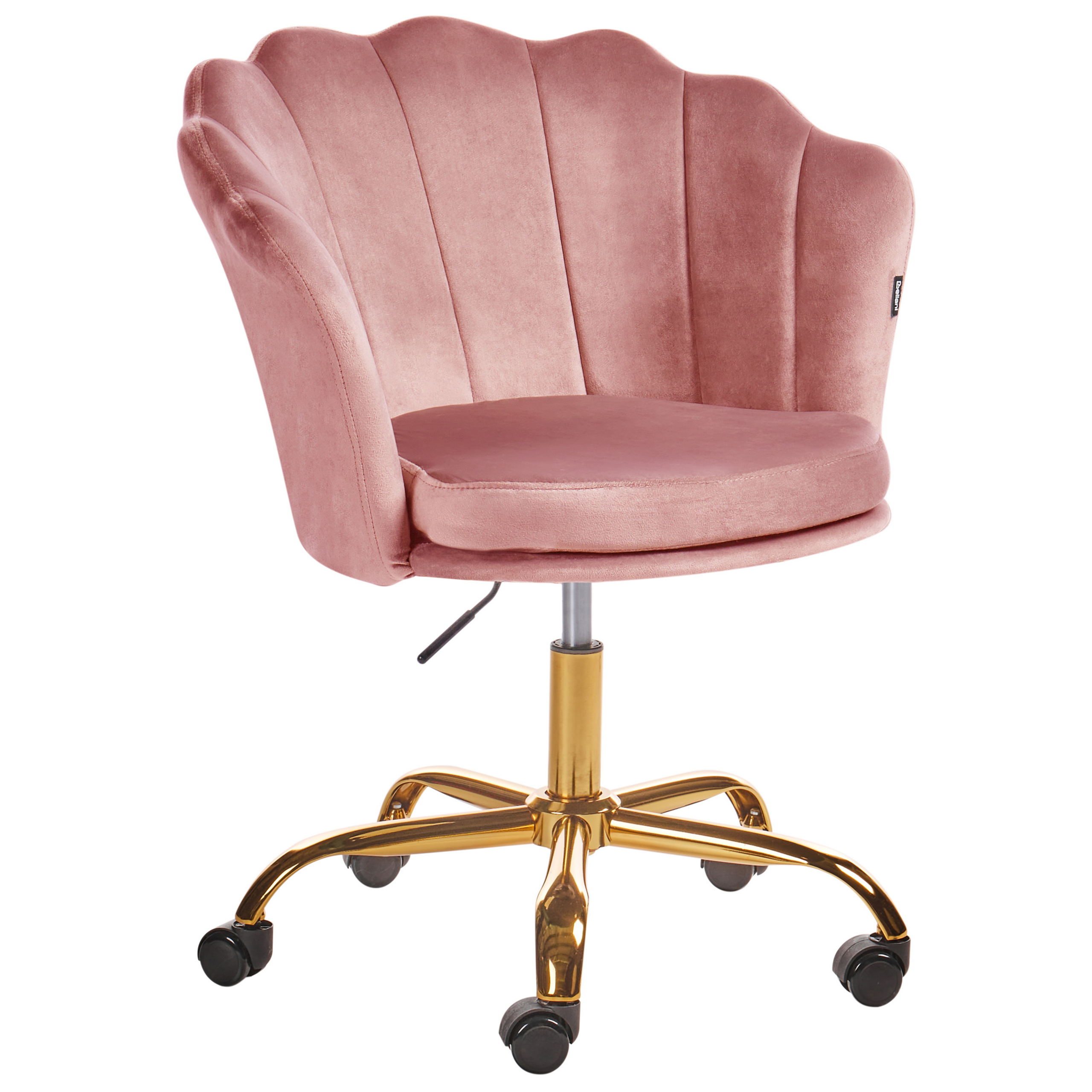 Skrivebordsstol MONTICELLO Velour Lyserød