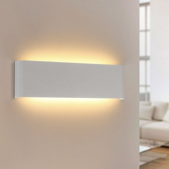 NETTLIFE LED-væglampe moderne natlampe til entre, metal, stuebelysning
