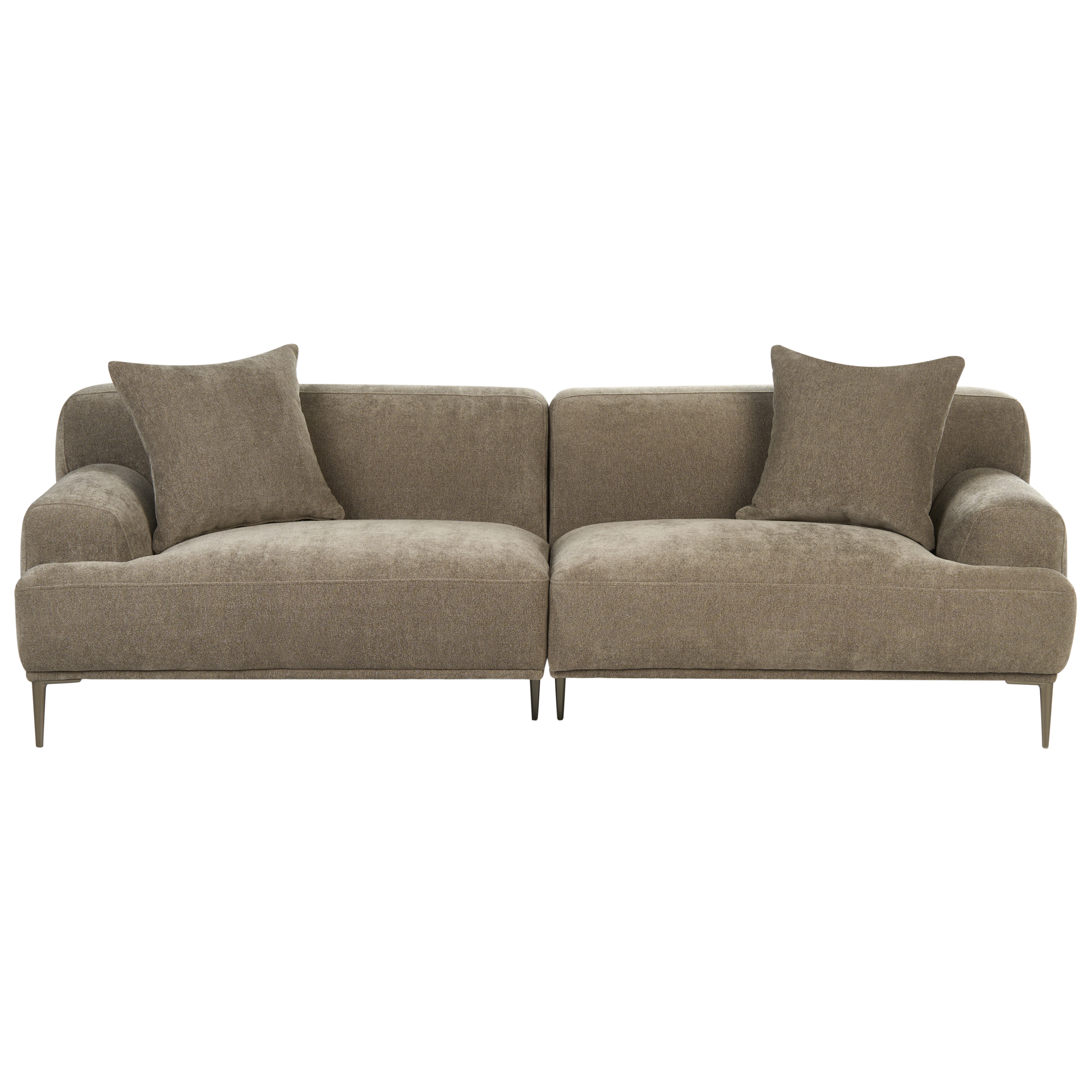 Sofa 3 personers MATILA Lysebrun