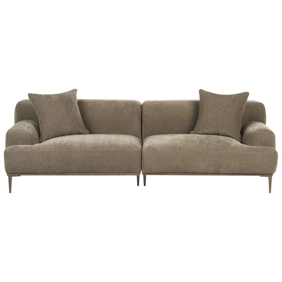 Sofa 3 personers MATILA Lysebrun