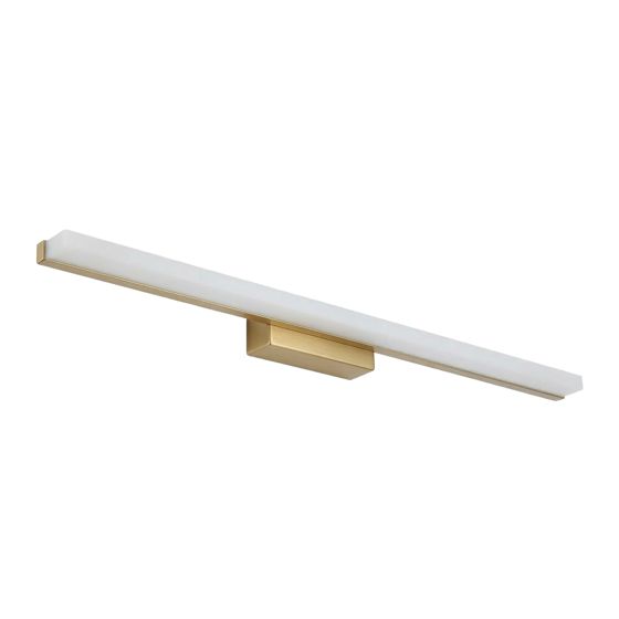 TOOLIGHT væglampe APP1853-1W 80cm LED Børstet guld 80x7,5x5cm